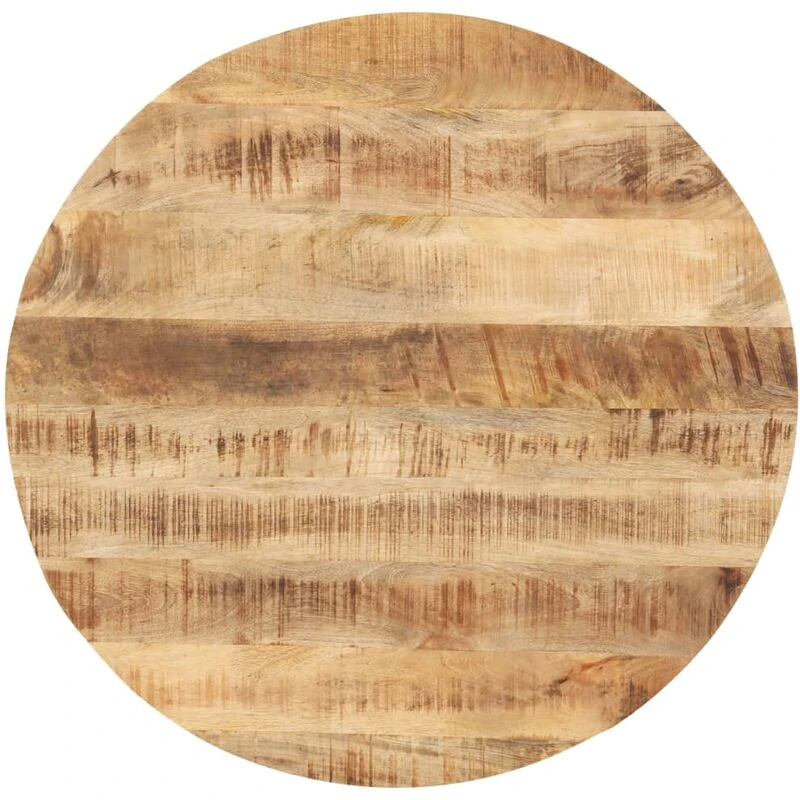 Image of VIDAXL Vidaxl - Table Top Solid Mango Wood Round 25-27mm 50cm 8719883793535