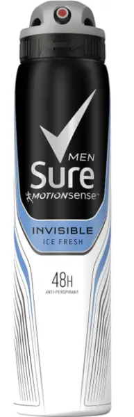 image of Sure Men Invisible Ice Fresh Deodorant 150ml