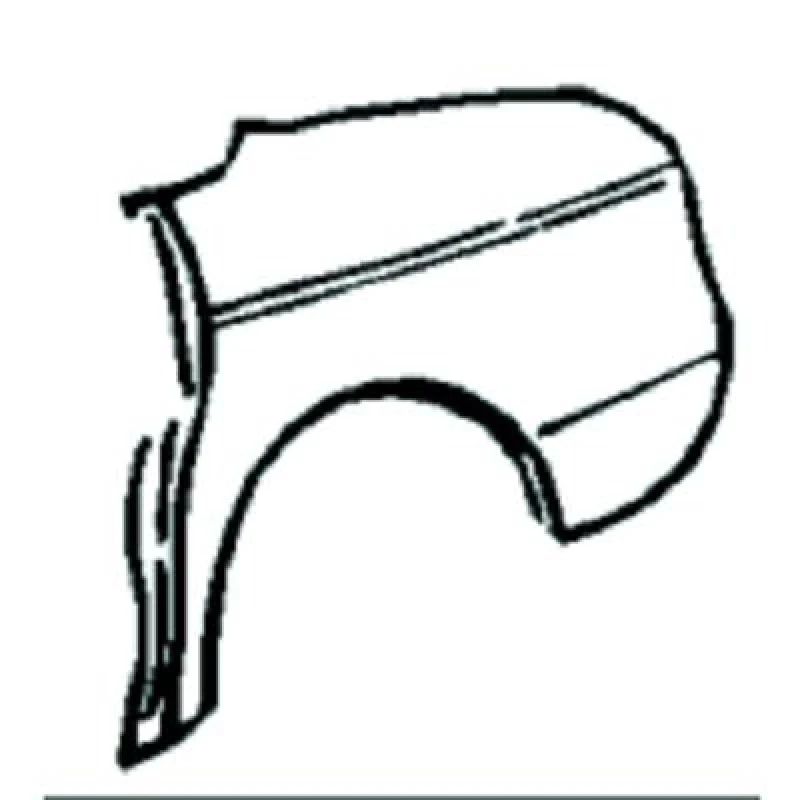 Image of Trim / Protective Strip, sidewall DIEDERICHS 1611036
