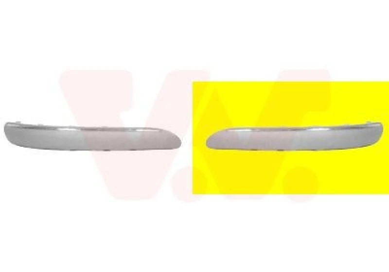 Image of VAN WEZEL Bumper cover VAN WEZEL 3015583