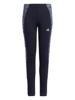 image of adidas Junior Girls Sea Tight - Purple/Navy, Purple/Navy, Size 11-12 Years