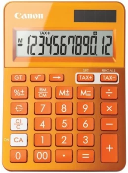 Image of Canon LS-123K K Series Clacualtor Orange