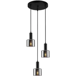 Italux Santia Modern 3 Light Cluster Pendant Ceiling Light, E27