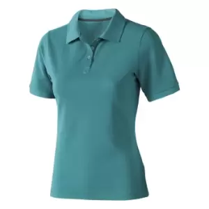 image of Elevate Calgary Short Sleeve Ladies Polo (XL) (Aqua)