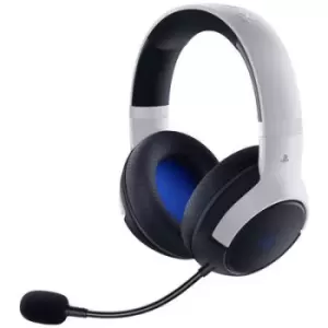 RAZER Kaira HyperSpeed - PlayStation Gaming Over-ear headset Bluetooth (1075101) Stereo White Headset, Volume control