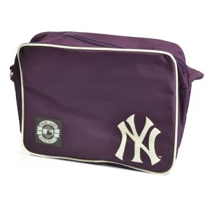 Image of New York Yankees MLB Airline Bag Burgundy