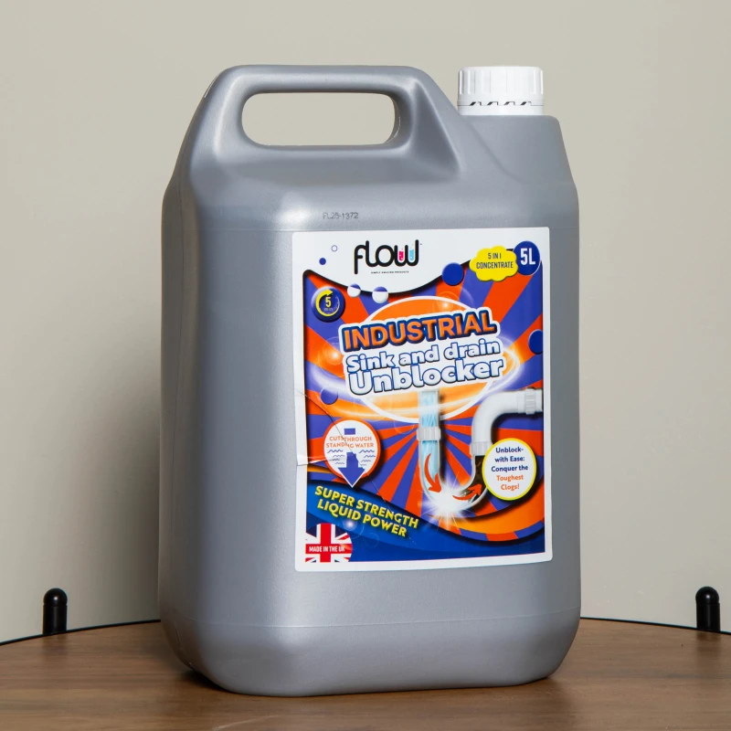 Image of 5 Litre Heavy Duty Sink and Drain Unblocker