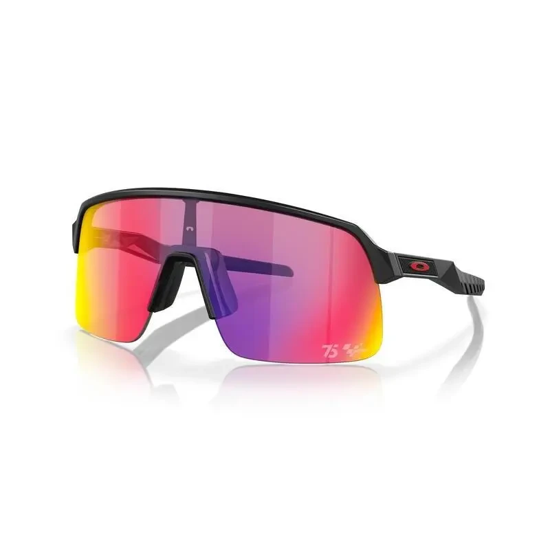 Image of Oakley Oakley Men Rectangle Moto GP Matte Black Prizm Road Sutro Lite Black One Size Male 888392623270