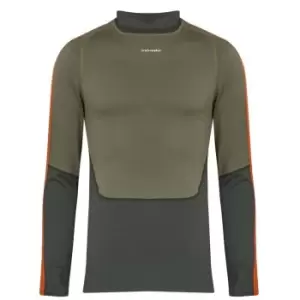 image of Icebreaker 200 Sonebula LS High Neck Thermal Top - Green