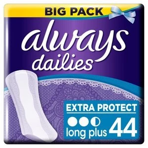 image of Always Dailies Long Plus Pantyliner 44PK