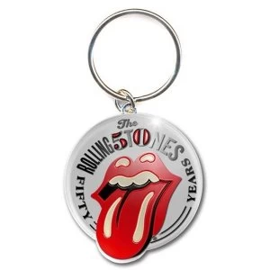 Image of The Rolling Stones - 50th Anniversary Keychain