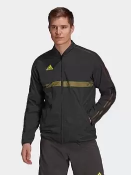 image of adidas Messi Woven Jacket, Black Size XL Men