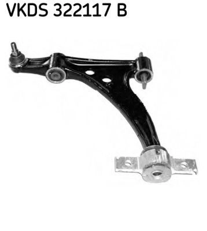 Image of SKF VKDS 322117 B Suspension arm Control Arm, with ball joint, with synthetic grease Track Control Arm (273)