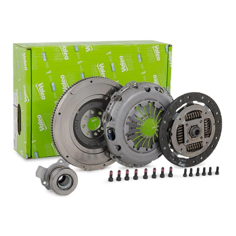 Image of VALEO 845064 Clutch with central slave cylinder, Special tools for mounting not necessary, for vehicles with push type clutch Aluminium Clutch Kit (47