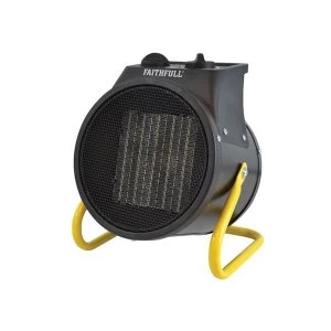 image of Faithfull Power Plus Ceramic Fan Heater 2.8kW 240V