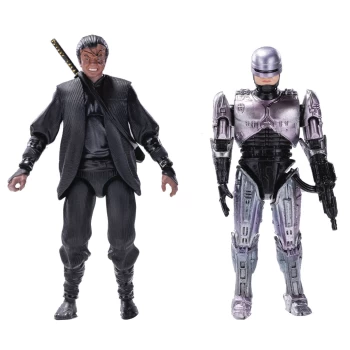 image of Hiya Toys Robocop 3 Exquisite Mini 1/18 Scale Figure 2-Pack - Robocop Vs. Otomo