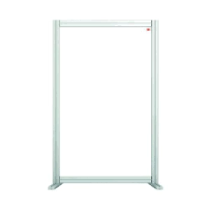 image of Acrylic Modular Desk Divider 600 x 1000mm Clear KF90375