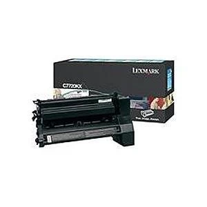 image of Lexmark C7720KX Black Laser Toner Ink Cartridge