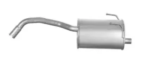 Image of VEGAZ Rear silencer FORD,FIAT FTS-345 1557723,1692911,1773789 1806227,46817652,51805473,51873781,51873787,51892508,51892612,51915459,51915460,1557723