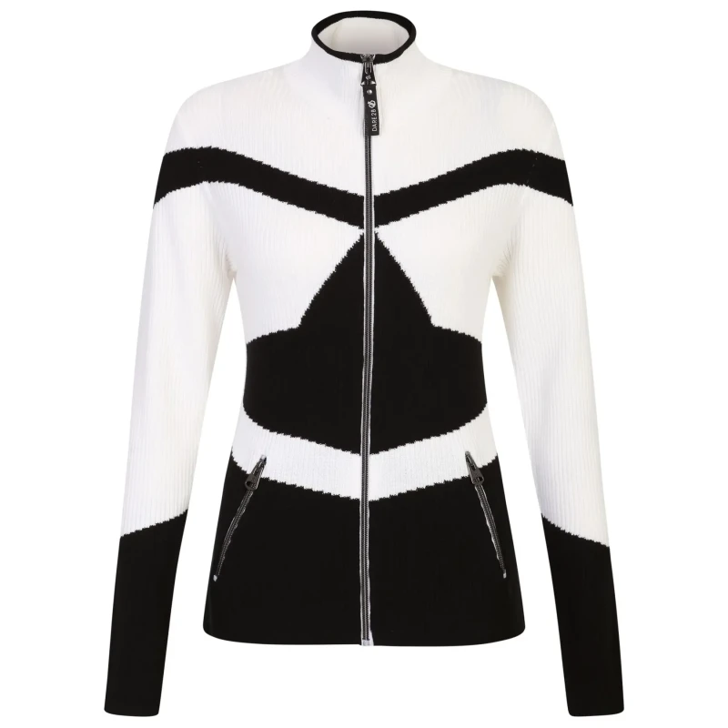 Image of Womens Full Zip Jacket Dare 2B Rocker Noir Female XS