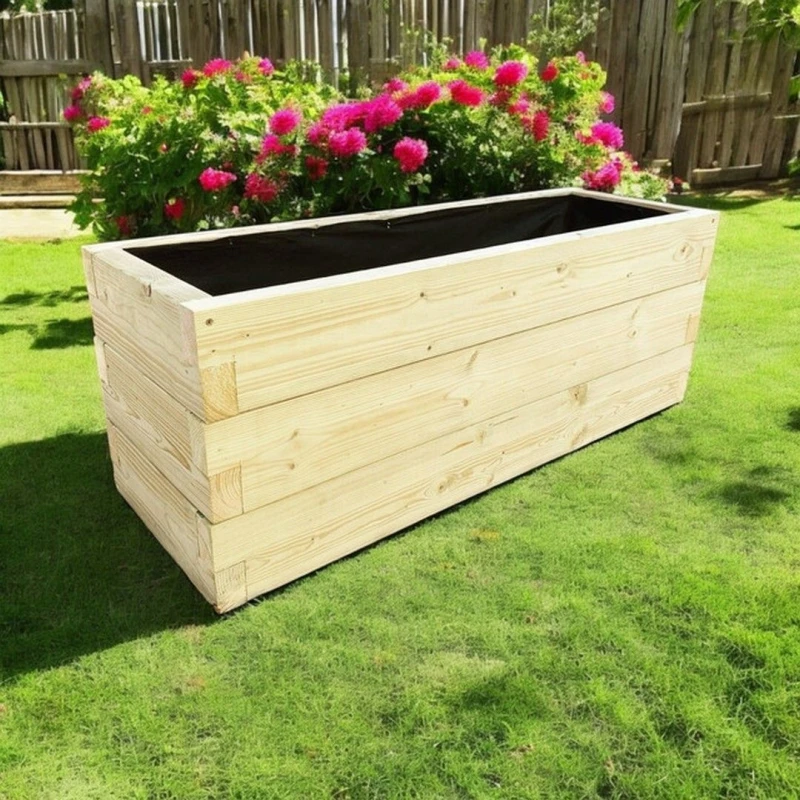 Image of Buttercup Farm Suffolk Planter (Choice of Paint Colours) - L40 x W40 x H45cm in Brown Brown Unisex
