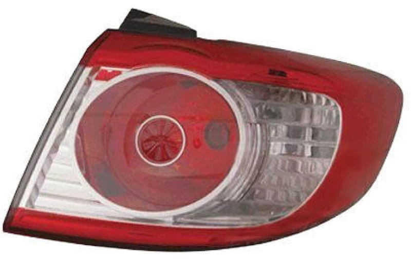 Image of VAN WEZEL 8268932 Rear light Outer section, without bulb holder, Right Combination Rearlight (391)