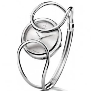 Image of Calvin Klein Ladies Inclined Stainless Steel Watch - K4C2M116