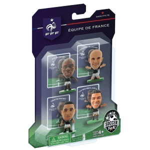 image of SoccerStarz France 4 Player Blister Pack A Figures