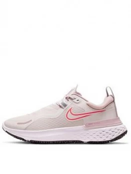 image of Nike React Miler Shield - Pink/White