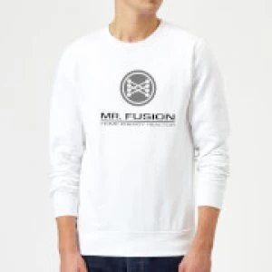 image of Back To The Future Mr Fusion Sweatshirt - White