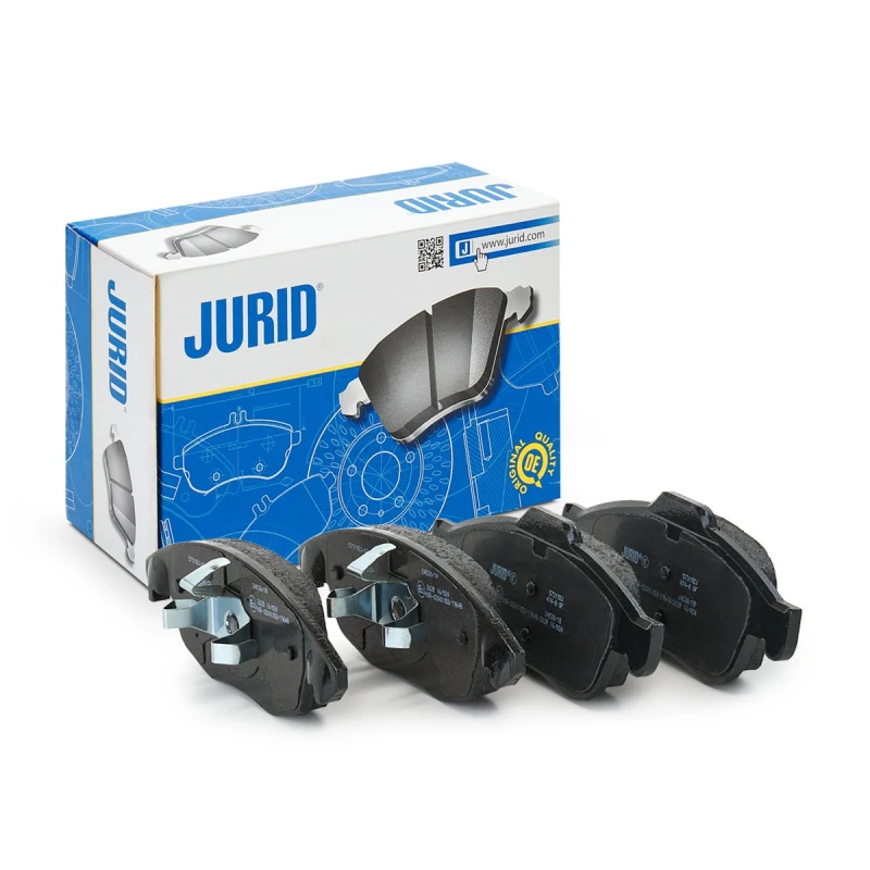 Image of JURID 573192J Brake pad set not prepared for wear warning indicator, without accessories Brake Pad Set,disc brake (402)