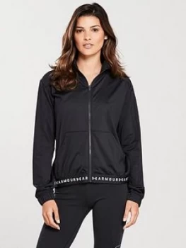 Image of Urban Armor Gear HeatGear Armour Full Zip Jacket Black Size XS Women
