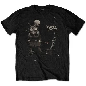 Image of My Chemical Romance - Shredded Mens Large T-Shirt - Black