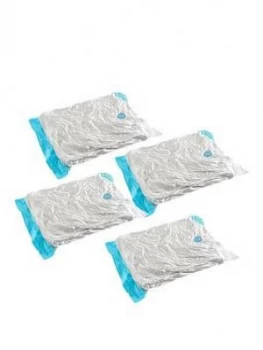 image of Addis 4 Pack Large Rectangular Vacuum Storage Bags