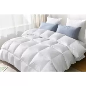 Image of Duck Feather And Down Duvet / Quilt Hotel Quality 13.5 tog Warm Bedding King - White