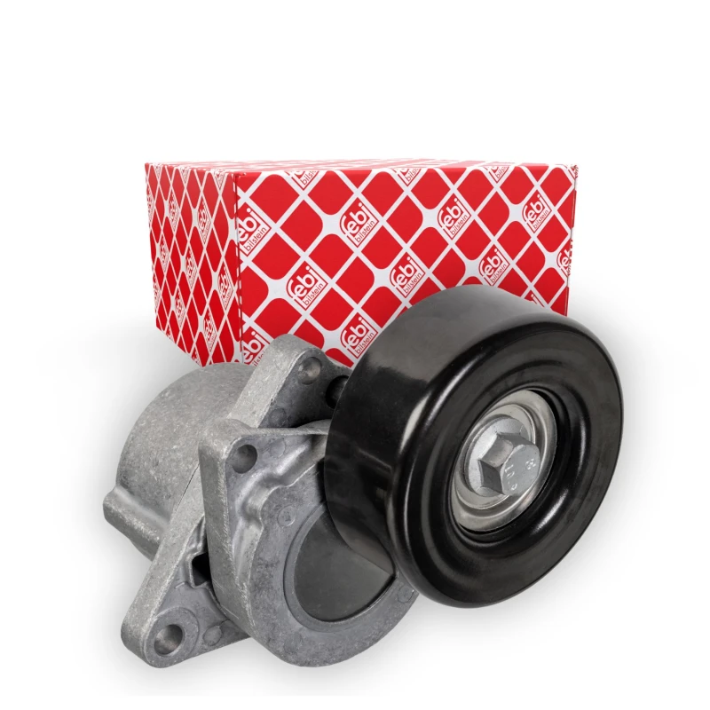 Image of FEBI BILSTEIN 104902 Tensioner Belt Tensioner,v-ribbed belt (541)