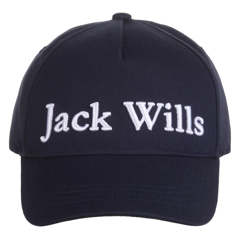 Image of Jack Wills Wills Classic Cap Juniors - Blue Blue Mens