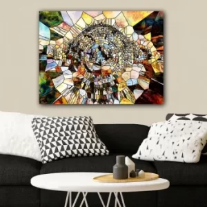 Image of 772591195_70100 Multicolor Decorative Canvas Painting