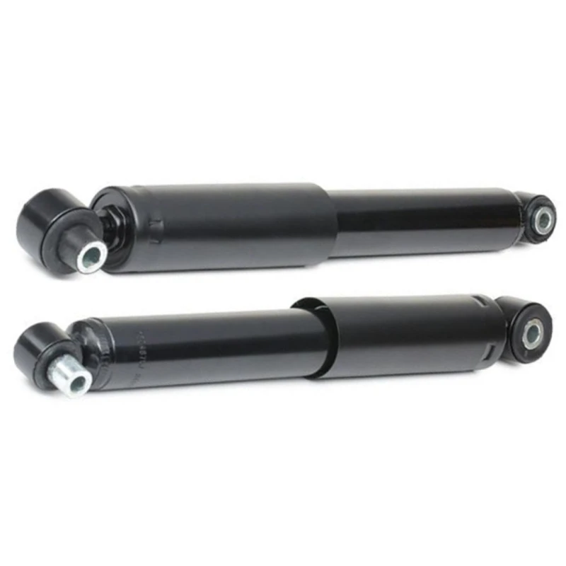 Image of RIDEX 854S18658 Shock absorber Rear Axle, Gas Pressure, Twin-Tube, Telescopic Shock Absorber, Bottom eye Shock Absorber (854)