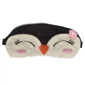 Image of Plush Penguin Eye Mask
