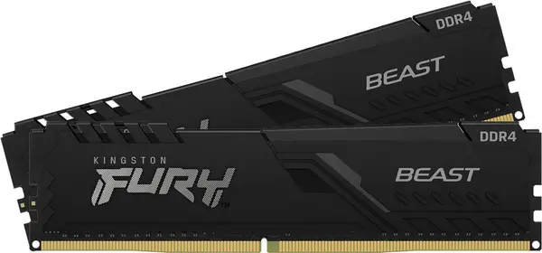 Image of Kingston FURY Beast 32GB (2x16GB) 3733MHz DDR4 Memory Kit