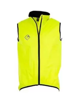 image of Cycling Arid Unisex Gilet - Yellow, Yellow Size XS Men