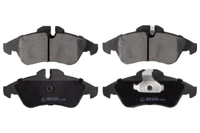 Image of Blue PRINT ADU174219 Brake pad set Front Axle, prepared for wear warning indicator, with piston clip Brake Pad Set,disc brake (402)