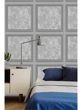 Image of Fresco Urban Texture Panel Wallpaper