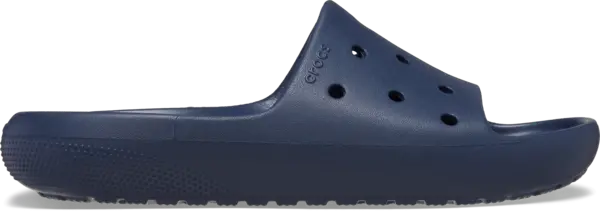 Image of Crocs Unisex Classic 2.0 Slides Navy W10/M9