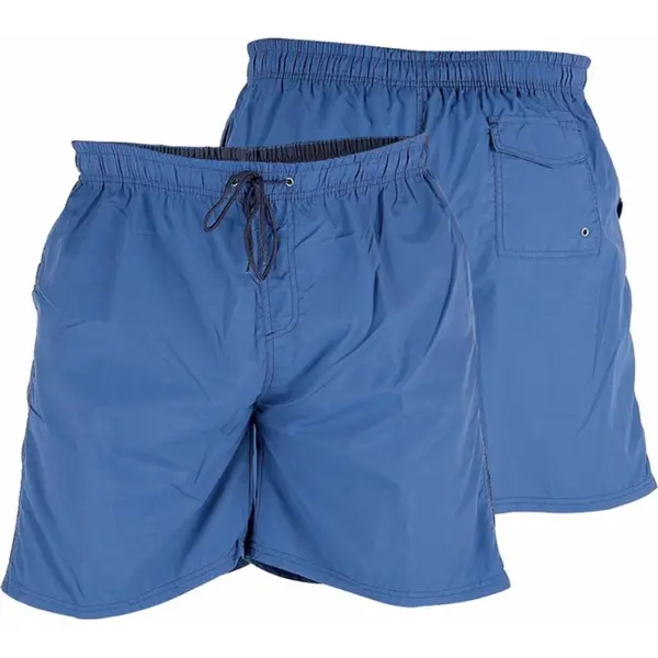 image of D555 by Duke Duke Mens Big Size - Yarrow - Plain Swim Short Size: 5XL,