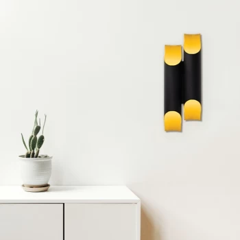 image of Efsun - 580-A Black Wall Lamp