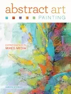 Image of abstract art painting expressions in mixed media
