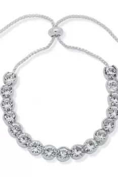 Image of Ladies Anne Klein Jewellery BR SLIDER-SLV/CRY Bracelet 01B00382