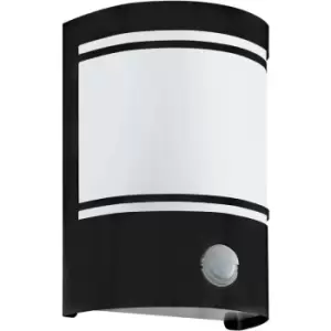 Image of Eglo - CERNO Outdoor Wall Light with Sensor - black